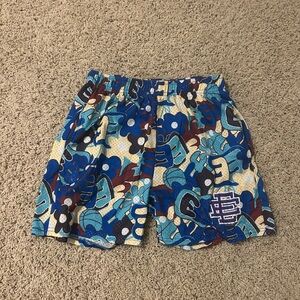 Eric Emanuel Men's Shorts Blue Pattern Size S Read Description Fast Shipping New
